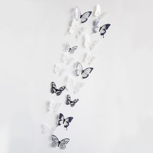 3D Crystal Butterflies Sticker